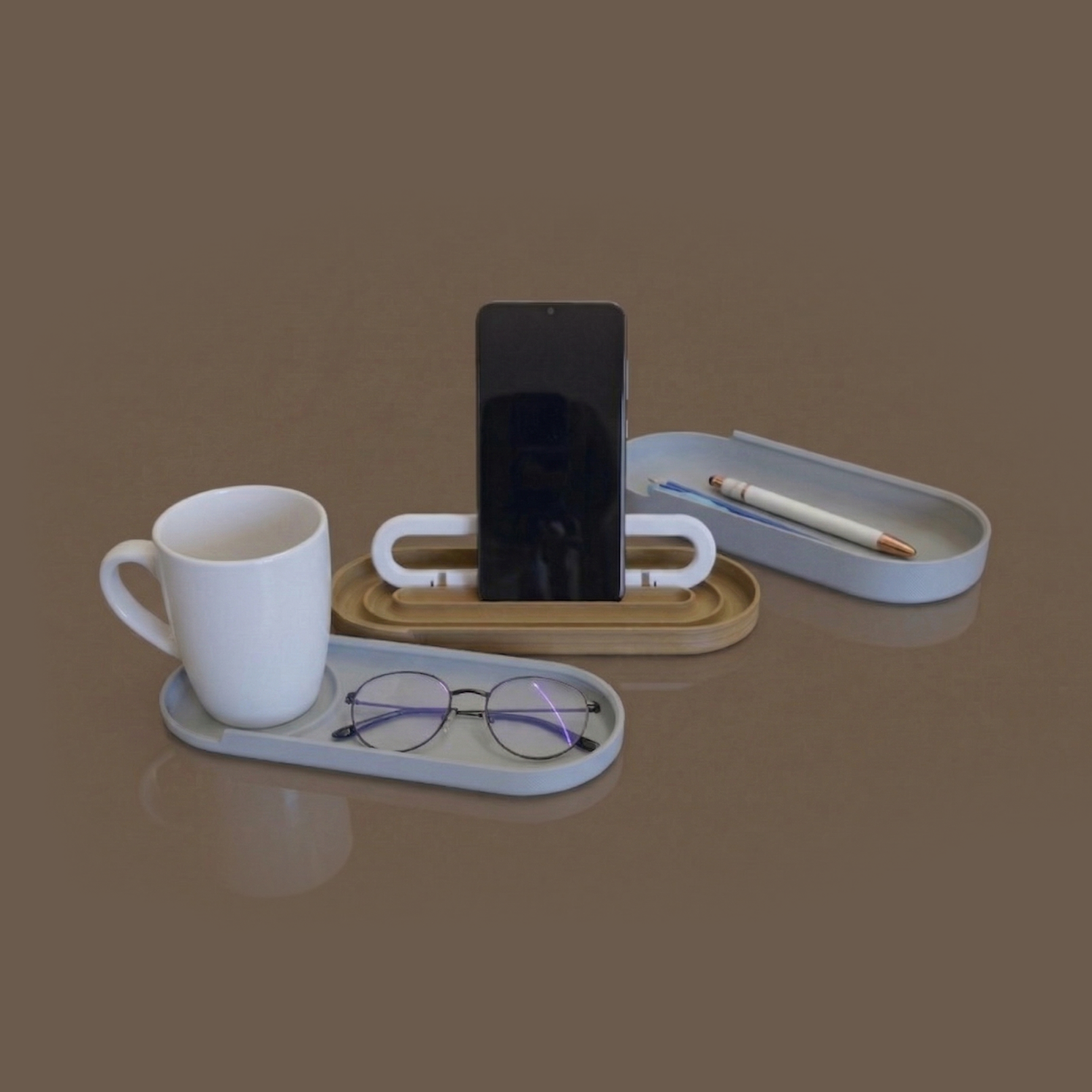 DeskKit - Schreibtisch Organizer mit Stecksystem