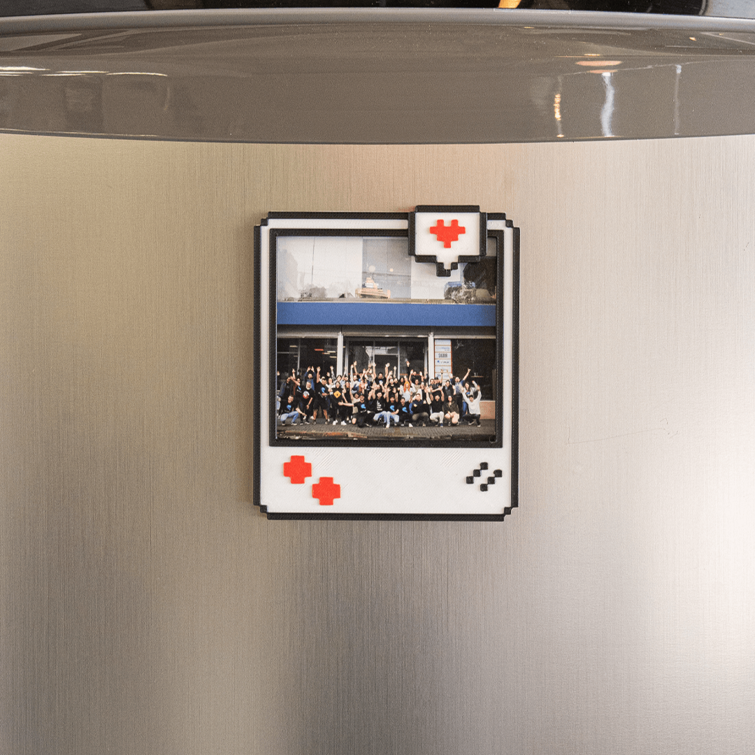 PixelRahmen - Magnetischer Rahmen für Polaroid Fotos