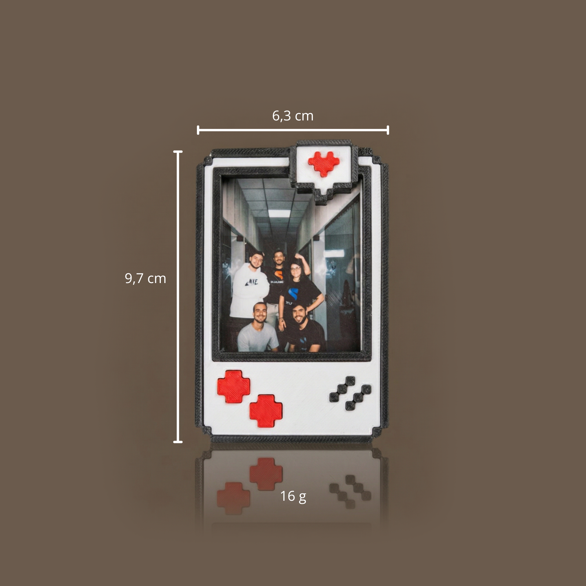 PixelRahmen - Magnetischer Rahmen für Polaroid Fotos
