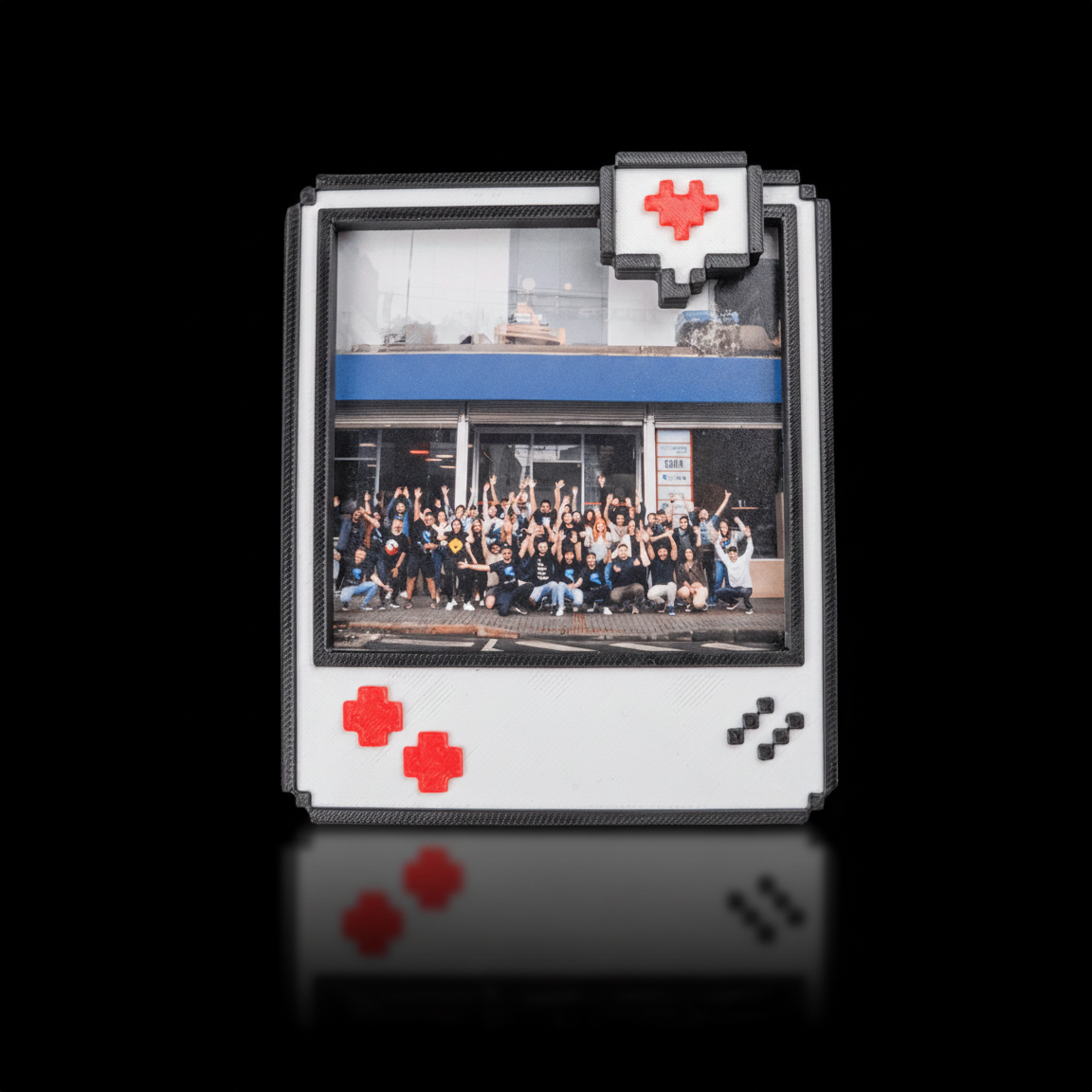 PixelRahmen - Magnetischer Rahmen für Polaroid Fotos